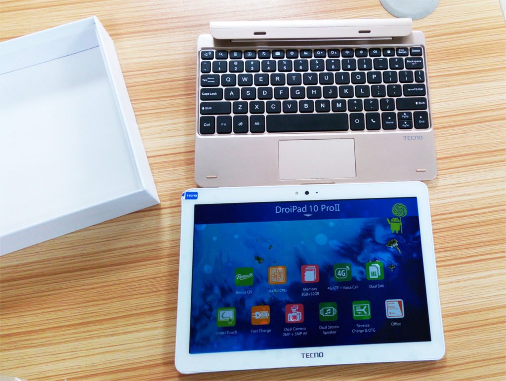TECNO DroiPad 10 Pro II Unboxing