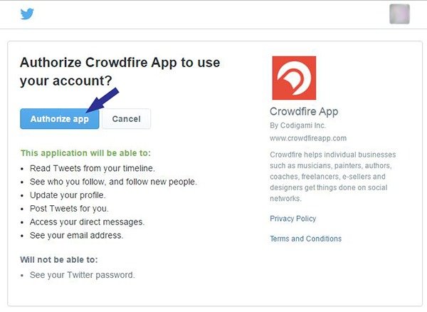 Crowdfire Twitter Instagram Unfollow