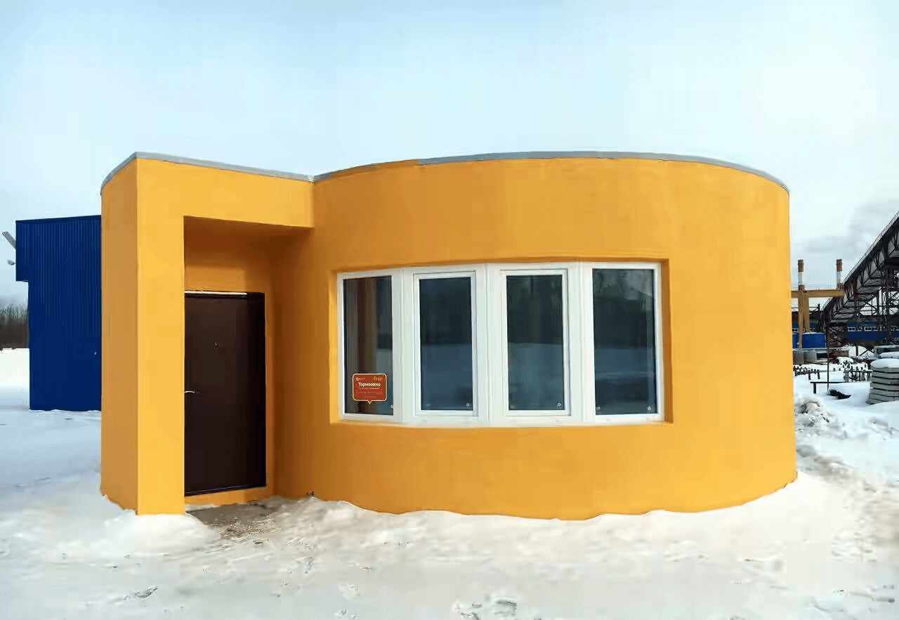 Apis co 3d-printed house