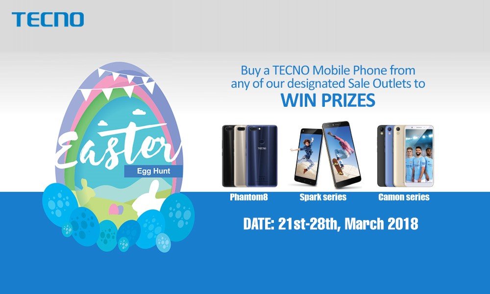 tecno easter promo 2018
