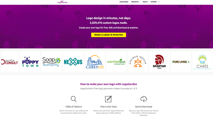 create online logos