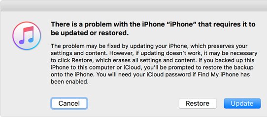 reset passcode on iPhone XR