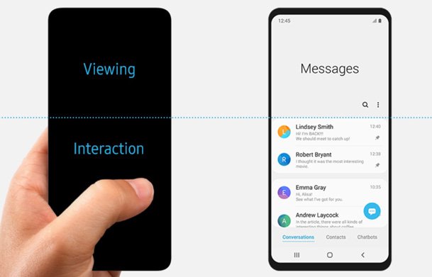 samsung galaxy s10 design