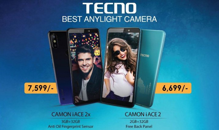 tecno camon iace 2x