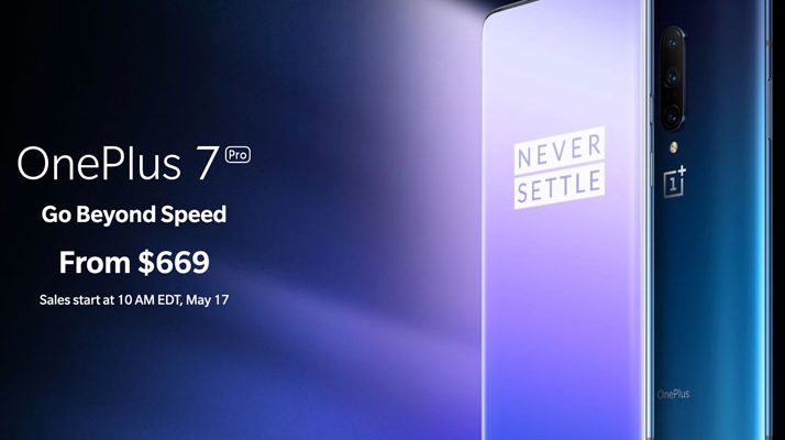 OnePlus 7 Pro starting price