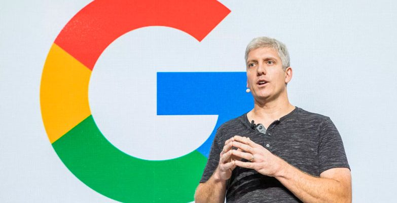 Google's Rick Osterloh, head of Hardware devices. Pixel Slate has been cancelled.