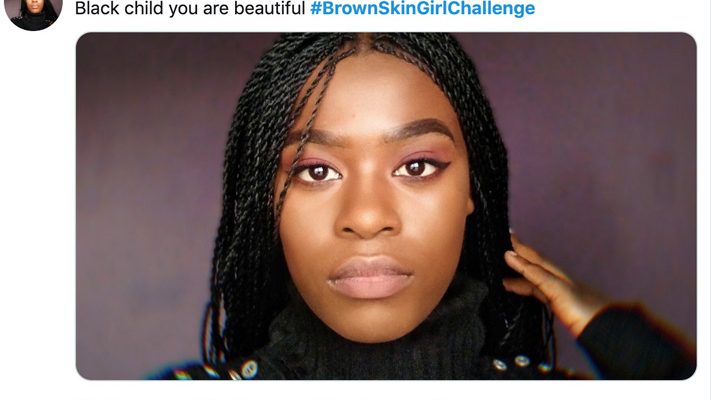 brown skin girl