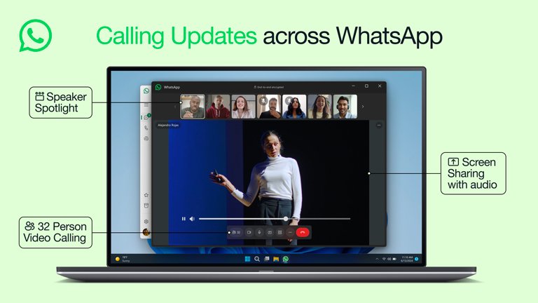 WhatsApp call improvements