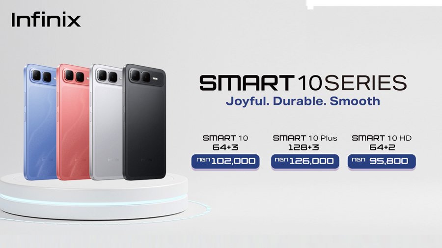 infinix smart 10 series