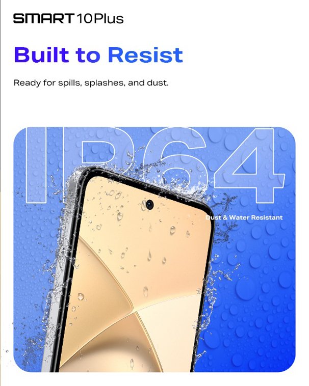 Infinix Smart 10 Plus IP64