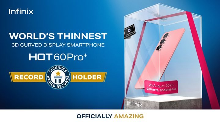Infinix Hot 60 Pro Plus - World's Thinnest 3D Curved Display Smartphone
